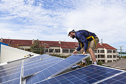 tesla solar panel